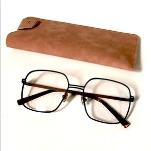 TIJN Black Oversized Glasses Frames “Onni”